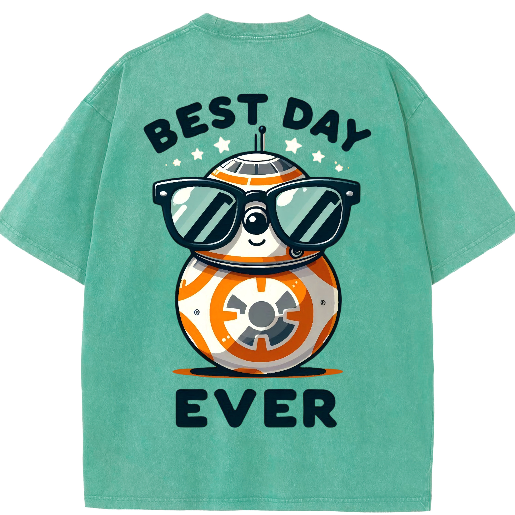 （画像用） スター・ウォーズ Star Wars 綿100% ヴィンテージ風 半袖Tシャツ（背面プリント）